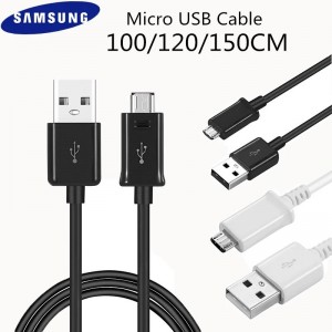 原装三星 Micro USB 数据线 100/200CM 2A 快充数据线 适用于 Galaxy S6 S7 Edge Note 4 5 J3 J4 J6 J5 A3 A5 A7 2015 A10