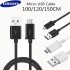 原装三星 Micro USB 数据线 100/200CM 2A 快充数据线 适用于 Galaxy S6 S7 Edge Note 4 5 J3 J4 J6 J5 A3 A5 A7 2015 A10