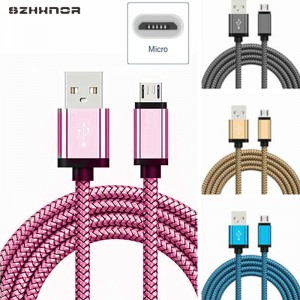 适用于华为 P Smart 2019 Y9 Y6 Y7 Prime 2018 Micro USB 充电线 1m 2m Android 充电器线 For Honor 10 lite 7a pro 8c 8x 7s
