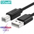 用于打印机的 USB 电缆高速 A 到 B 公对公 USB 打印机电缆数据同步用于 3d 标签打印机 lenovo 1m 1.5m 2m 3m 5m