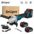 Drillpro 125MM 无刷电动角磨机 DIY 切割机带锂离子电池电动工具用于牧田 18V 电池