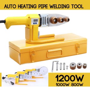 管道焊接机 800/1000/1200W 20-110mm 管道烙铁 塑料焊接 PP/PPR/PB/PE 管加热热熔工具