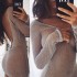 女士性感紧身网眼上衣透明迷你连衣裙 2018 高品质连衣裙性感女式连衣裙长袍 femme elbise